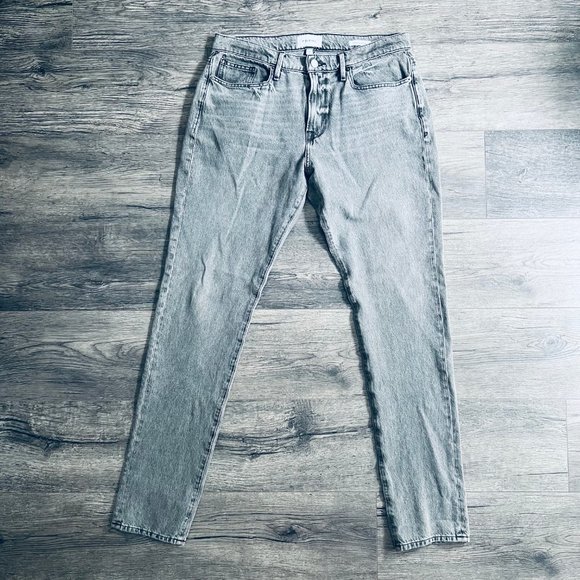 NWT Frame Denim, L'Homme Athletic Slim Fit, Mill Grey, 32